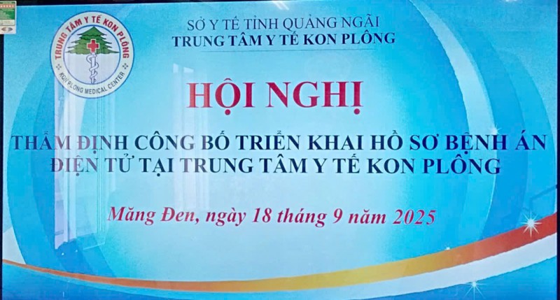 Hội nghị thẩm định công bố triển khai EMR