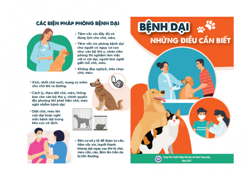 Khuyến cáo phòng, chống bệnh dại
